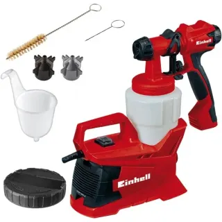 EINHELL Farbsprühsystem TC-SY 600 S, Sprühpistole (rot/schwarz, 600 Watt)