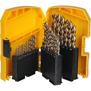 DEWALT HSS-CO Metallbohrer-Satz DT4957, 29-teilig (gold)
