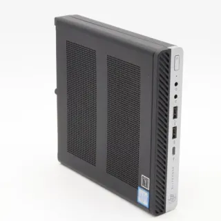 HP EliteDesk 800 G5 Mini-PC Generalüberholt (silber/schwarz, Windows 10 Pro)