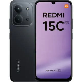 Xiaomi Redmi 15C 5G 128GB, Handy (Midnight Black, Hyper OS, 4 GB)