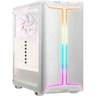 be quiet! PURE BASE 501 DX , Tower-Gehäuse (weiß, Tempered Glass)