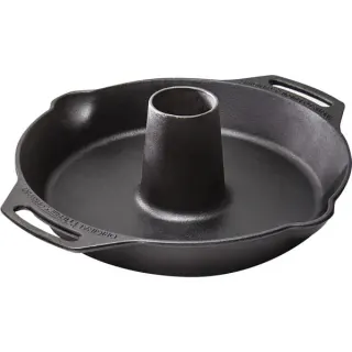 Petromax Gusseiserner Geflügelbräter cf30, Geflügelhalter (schwarz, Ø 30cm)