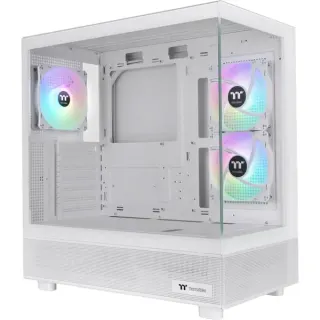Thermaltake View 270 Plus TG ARGB Snow White, Tower-Gehäuse (weiß, Tempered Glass x 2)