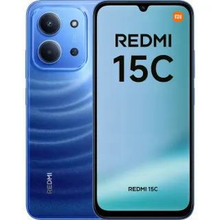 Xiaomi Redmi 15C 128GB, Handy (Moonlight Blue, Hyper OS, 4 GB)