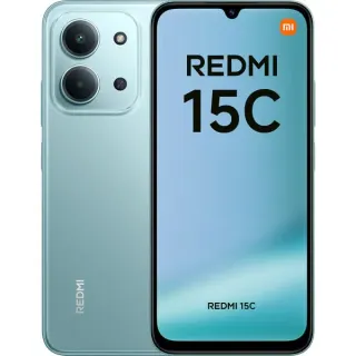 Xiaomi Redmi 15C 128GB, Handy (Mint Green, Hyper OS, 4 GB)
