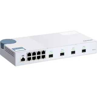 QNAP QSW-M408S, Switch (weiß)