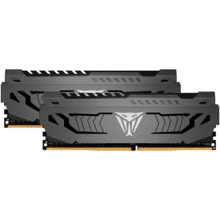 Patriot DIMM 16 GB DDR4-3600 (2x 8 GB) Dual-Kit, Arbeitsspeicher (grau, PVS416G360C8K, Viper Steel, INTEL XMP)