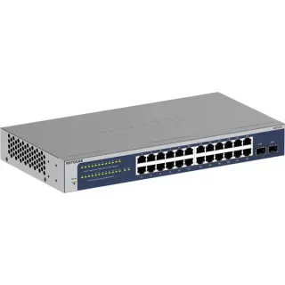 Netgear GS724T, Switch (blau)