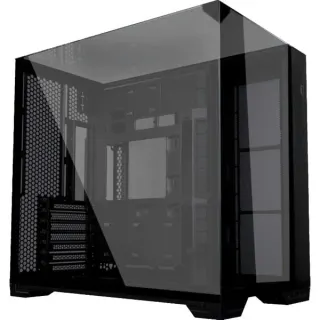 Lian Li O11 Vision Compact , Tower-Gehäuse (schwarz, Tempered Glass x 3)