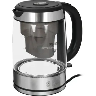 Russell Hobbs Wasserkocher 20760-57 (edelstahl/schwarz, 1,5 Liter)