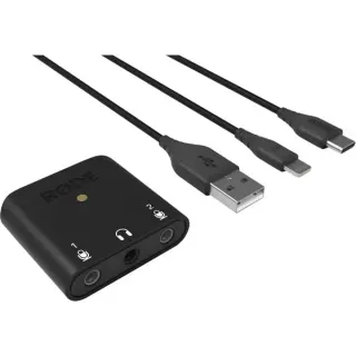 Rode Microphones AI-Micro, Adapter (schwarz, 3,5 mm Klinke)