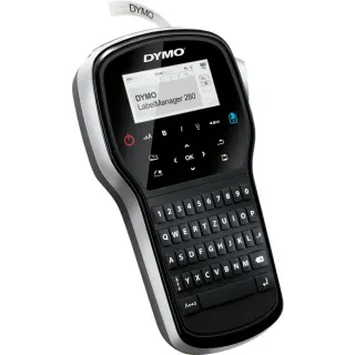 Dymo LabelManager 280, Beschriftungsgerät (schwarz/silber, mit QWERTZ-Tastatur, S0968970)