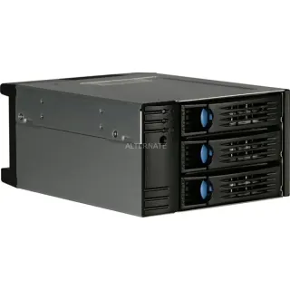 Chenbro StorageKit 2x 5,25" -> 3x 3,5", Einbaurahmen (schwarz)