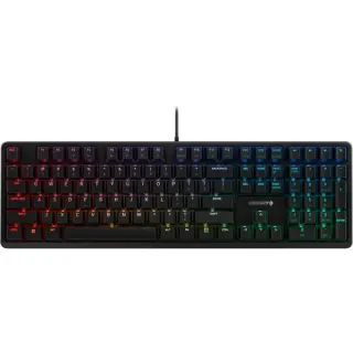 CHERRY G80-3000N RGB, Tastatur (schwarz, EU-Layout (QWERTY), Cherry MX Silent Red)