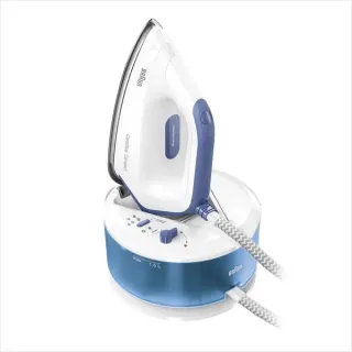 Braun CareStyle Compact IS 2143, Dampfbügelstation (weiß/blau)