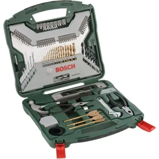 Bosch Heimwerken & Garten X-Line Titanium Bohrer- und Schrauber-Set, 103-teilig, Bohrer- & Bit-Satz (grün)