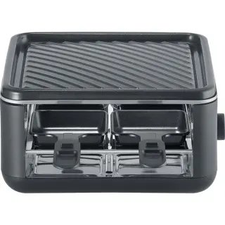 Severin Black Line Lite Mini-Raclette-Grill RG 2360 (schwarz, 800 Watt)