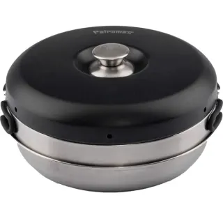 Petromax Dimego Camping Backofen, Backform (schwarz/edelstahl)