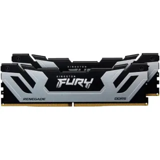 Kingston FURY DIMM 48 GB DDR5-8800 (2x 24 GB) Dual-Kit, Arbeitsspeicher (silber/schwarz, KF588CU42RSK2-48, Renegade, INTEL XMP, AMD EXPO)