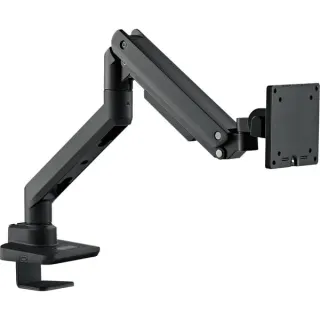 SilverStone Monitorarm SST-ARM14B, Monitorhalterung (schwarz, für Monitore von 17" - 49" (43 - 124cm))