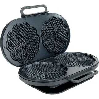 Wilfa Waffeleisen Joy Double WM5DB-200 (schwarz, 1.500 Watt)