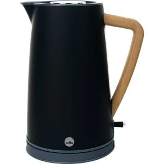 Wilfa Wasserkocher Spring WKR-2000B (schwarz (matt), 2.200 Watt, 1,7 Liter)