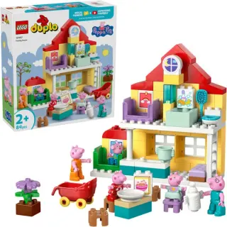 LEGO 10467 DUPLO Peppa Wutz Familienhaus, Konstruktionsspielzeug