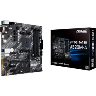 ASUS PRIME A520M-A II/CSM, Mainboard (schwarz/grau)
