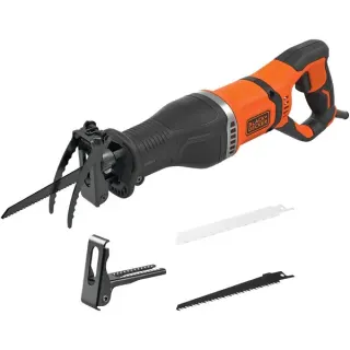 BLACK+DECKER Säbelsäge BES301 (orange/schwarz, 750 Watt)