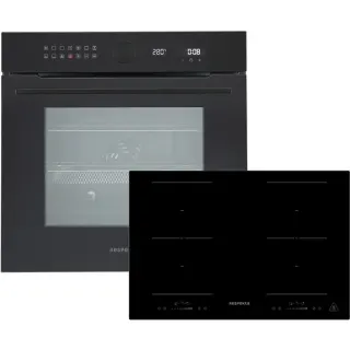 Respekta ASET9008800i, Backofen-Set (schwarz)