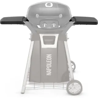 Napoleon Seitenablagen Set für TravelQ PRO285 70124 (schwarz, 2 Stück)