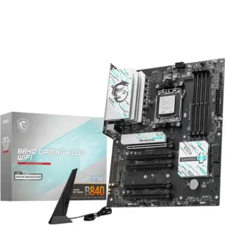 MSI B840 GAMING PLUS WIFI, Mainboard (schwarz/silber)