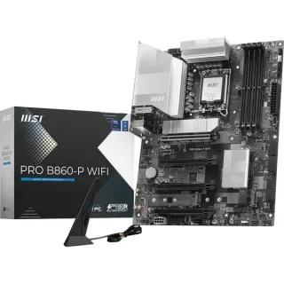 MSI PRO B860-P WIFI, Mainboard (silber)