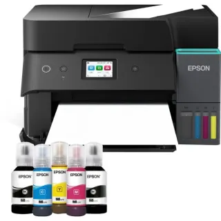 Epson EcoTank ET-4950, Multifunktionsdrucker (schwarz, Scan, Kopie, Fax, USB, LAN, WLAN, Duplex (Druck))