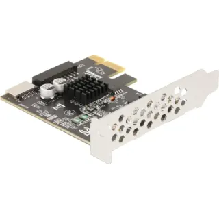 DeLOCK PCI Express x1 > 1in. USB 5 Gbps Typ-E Key A, 90344, USB-Controller