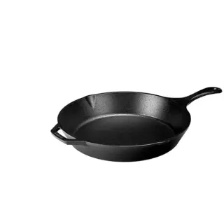 Lodge Bratpfanne L12SK3 mit Stiel (schwarz, Ø 33,7cm)
