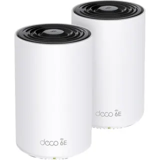 TP-Link Deco XE75 2er-Pack, Mesh Router (weiß, 2 Geräte, Tri-Band)