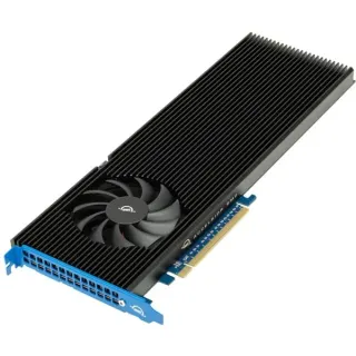 OWC Accelsior 8M2 16 TB, SSD (schwarz/blau, PCIe 4.0 x16, NVMe 1.3, AIC)