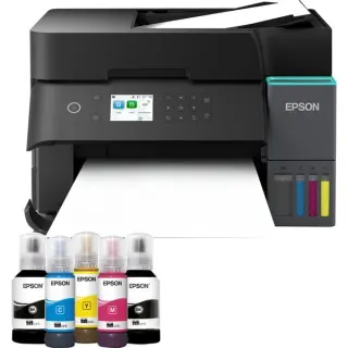 Epson EcoTank ET-3950, Multifunktionsdrucker (schwarz, Scan, Kopie, USB, LAN, WLAN, Duplex (Druck))