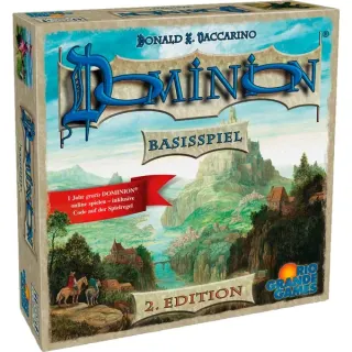 Rio Grande Games Dominion Basisspiel 2. Edition, Kartenspiel