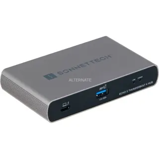 Sonnet Echo 5 Thunderbolt 4 Hub, Dockingstation (silber/schwarz)