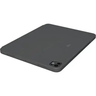 Logitech Combo Touch, Tastatur (graphit, DE-Layout, Scherenmechanik, für iPad Pro 11" (M4))