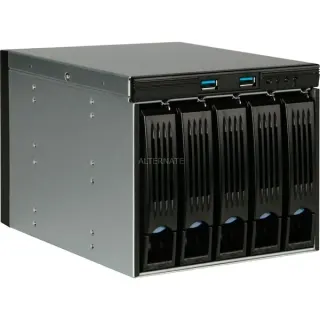 Chenbro StorageKit 3x 5,25" -> 5x 3,5", Einbaurahmen (schwarz)