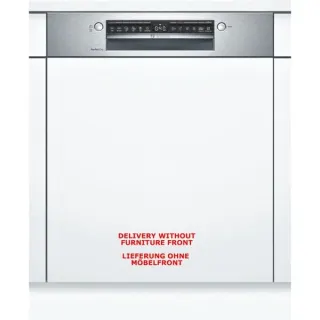 Bosch SMI6ZCS07E Serie 6, Spülmaschine (edelstahl (gebürstet), 60 cm, Home Connect)