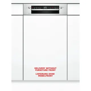 Bosch SPI2IKS10E Serie 2, Spülmaschine (edelstahl (gebürstet), 45 cm, Home Connect)