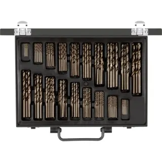 GEDORE Spiralbohrer-Satz, rollgewalzt, 1-10mm (schwarz, 170-teilig)