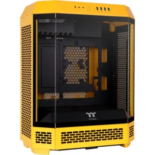 Thermaltake The Tower 600 Bumblebee, Tower-Gehäuse (dunkelgelb, Tempered Glass x 3)