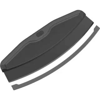Witt Rocker Blade Wiegemesser Black Edition, mit Softgriff (schwarz, für Pizzen bis Ø 40cm)