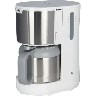 Braun PurShine KF 1505 , Filtermaschine (weiß/edelstahl)