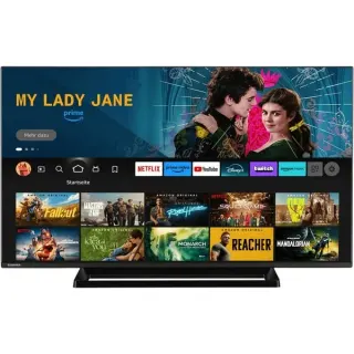 Toshiba 43UF3F63DAZ, LED-Fernseher (108 cm (43 Zoll), schwarz, UltraHD/4K, Triple Tuner, HDR, Fire TV)